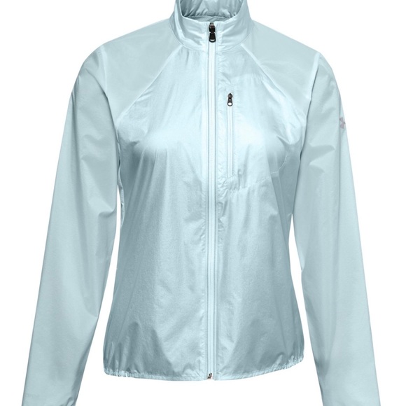 🩵 NEW🩵Under Armour Run 🏃‍♀️ Impasse Windbreaker Jacket - Picture 2 of 15